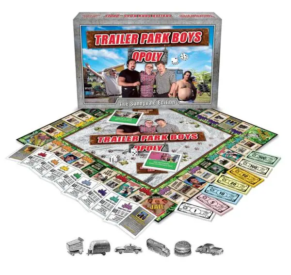 Usaopoly - Trailer Park Boys Opoly - Sunnyvale Edition - Monopoly-Style Boardgame Board Game (33545) 1