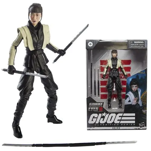 G.I. Joe Classified Series #18 - Snake Eyes: G.I. Joe Origins - Akiko 6-Inch Action Figure (F0112) 1