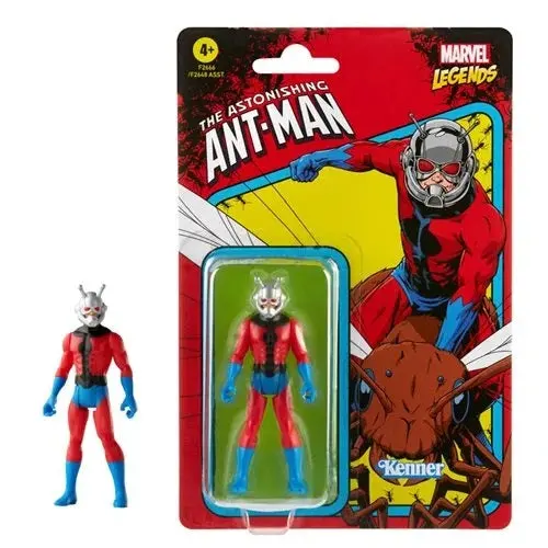 Marvel Legends - Kenner Retro Series - The Avengers - Ant-Man 3.75-Inch Action Figure (F2666) Last One! 1