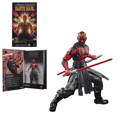 Star Wars - The Black Series - Darth Maul (Sith Apprentice) Action Figure (F2814) Low Stock 1