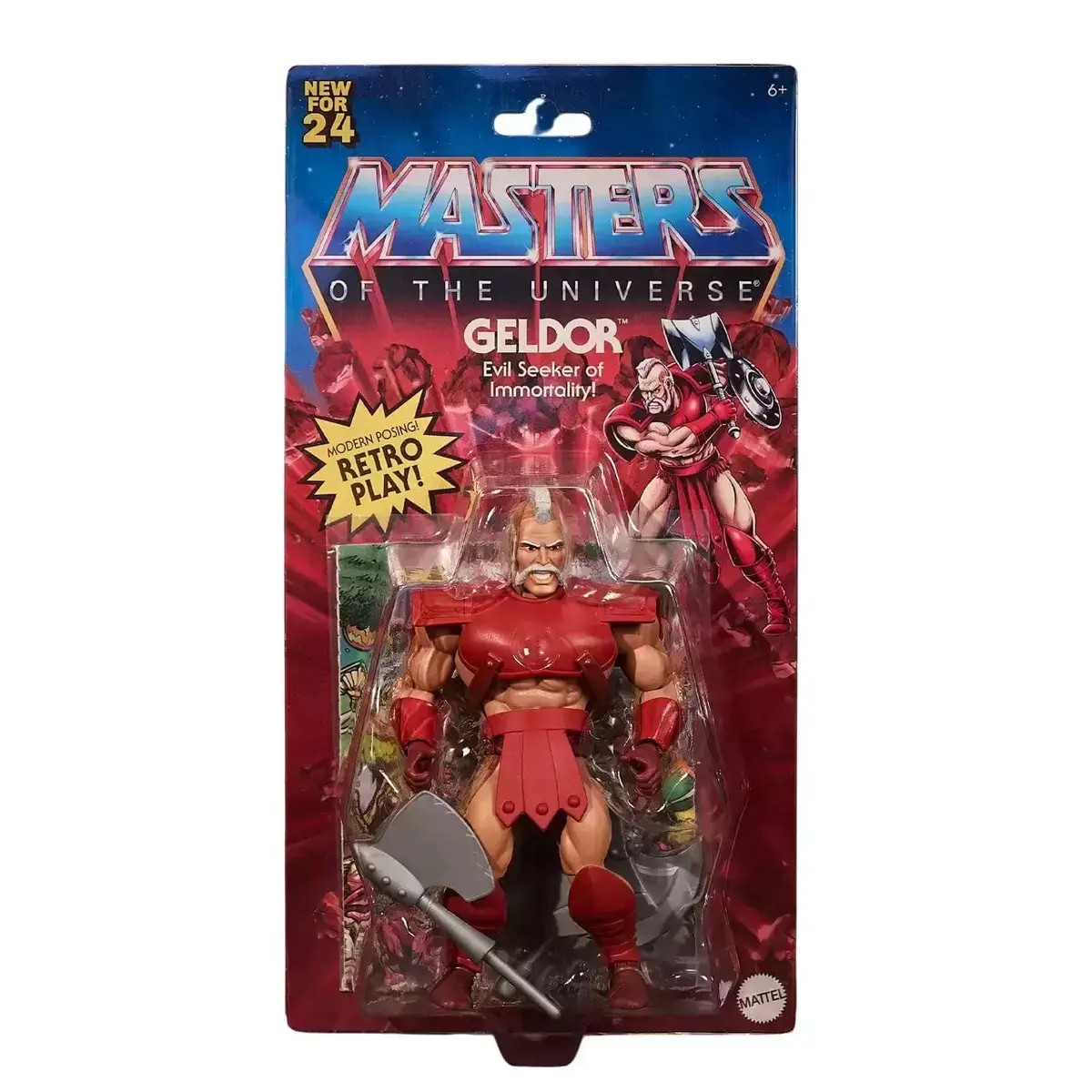 Motu Masters Of The Universe: Origins - Geldor (Mattel Creations Exclusive) Action Figure (Htm96) Low Stock 2