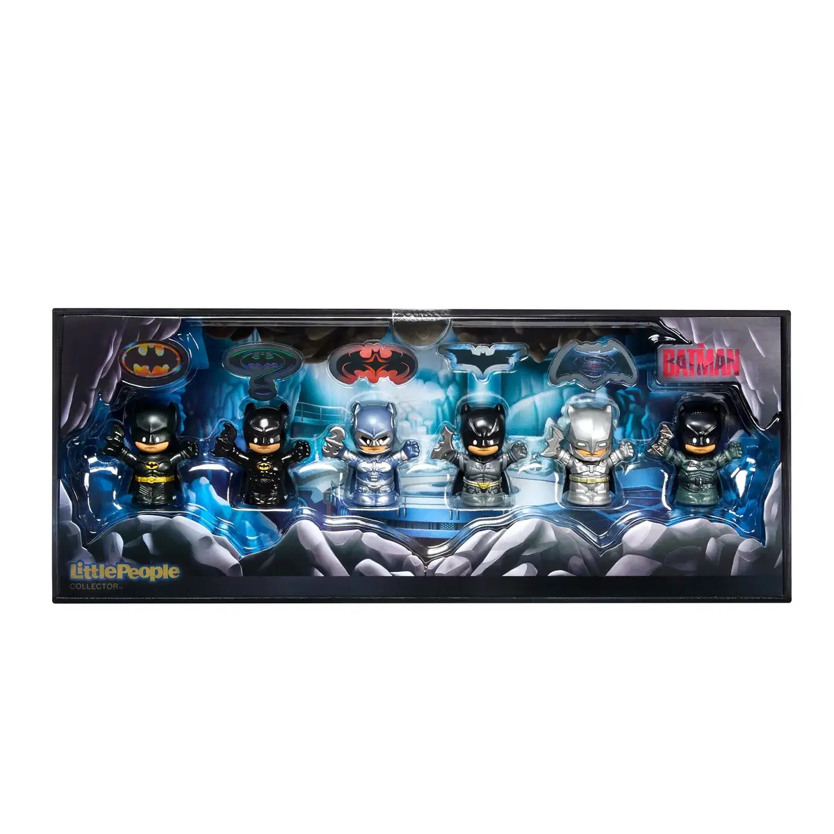Little People Collector Batman 85Th Anniversary: I Am Batman Exclusive Gold Label 6-Figure Set Hvw63 Low Stock 1