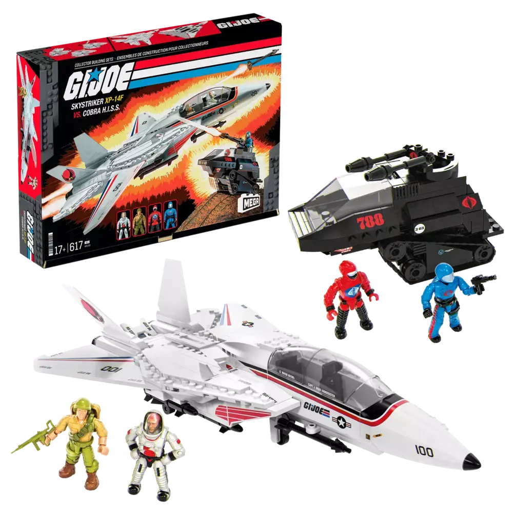 Mega G.I. Joe Skystriker Vs. Cobra H.I.S.S. Building Set (Hyl43) 1