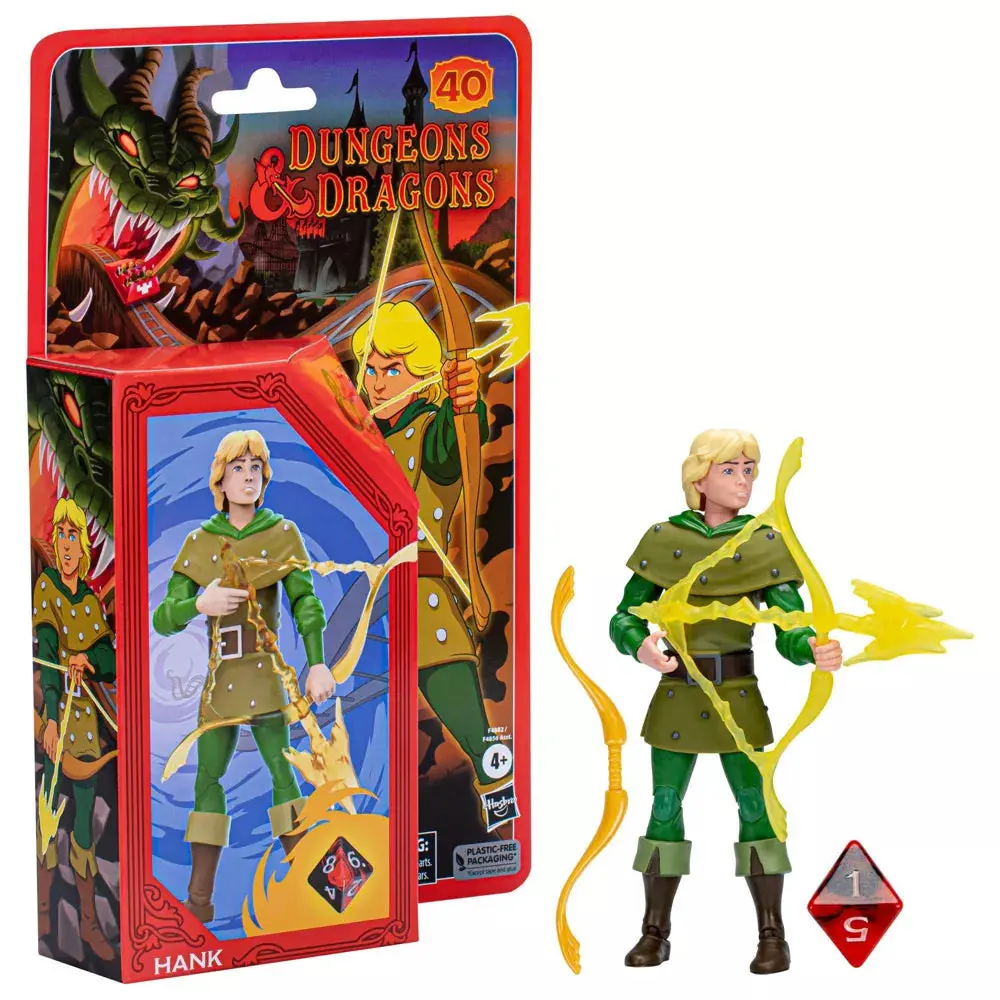 Hasbro - Dungeons & Dragons - Cartoon Classics Series - Hank Action Figure (F4882) Low Stock 1