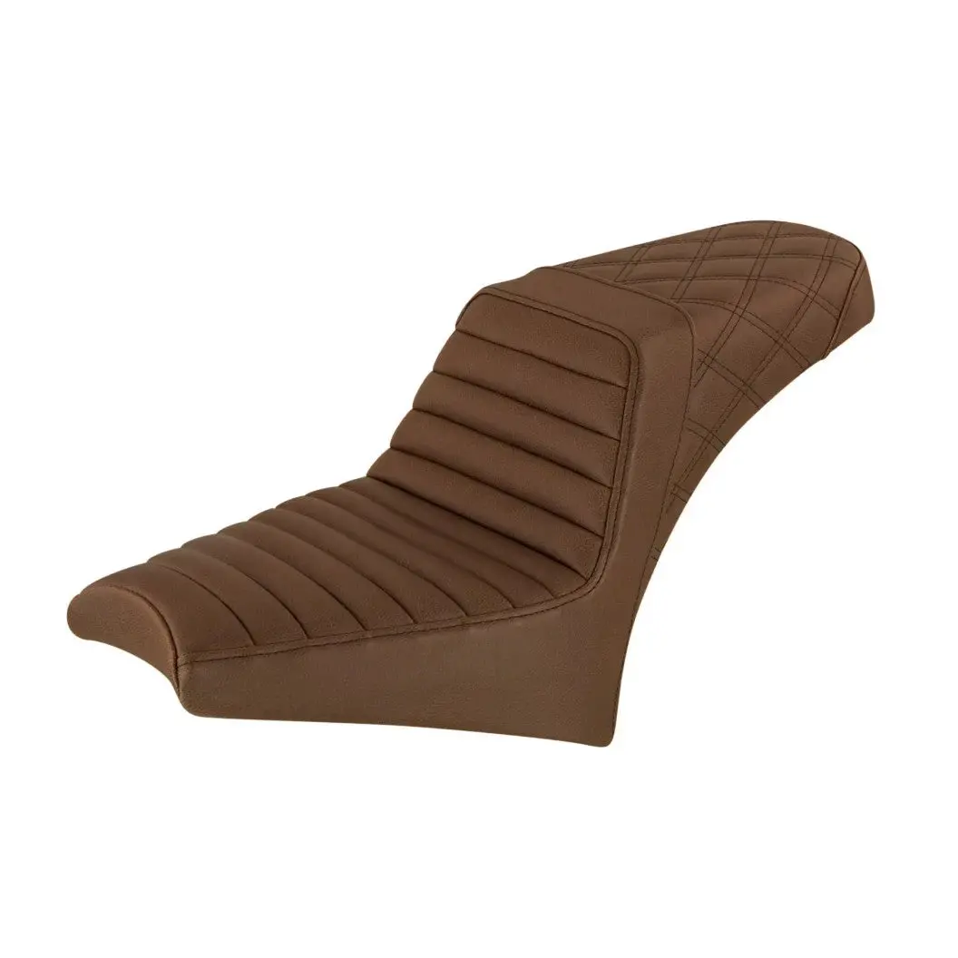 Customizable 2018-2022 Scout Bobber Step-Up™ Seat - Brown 1