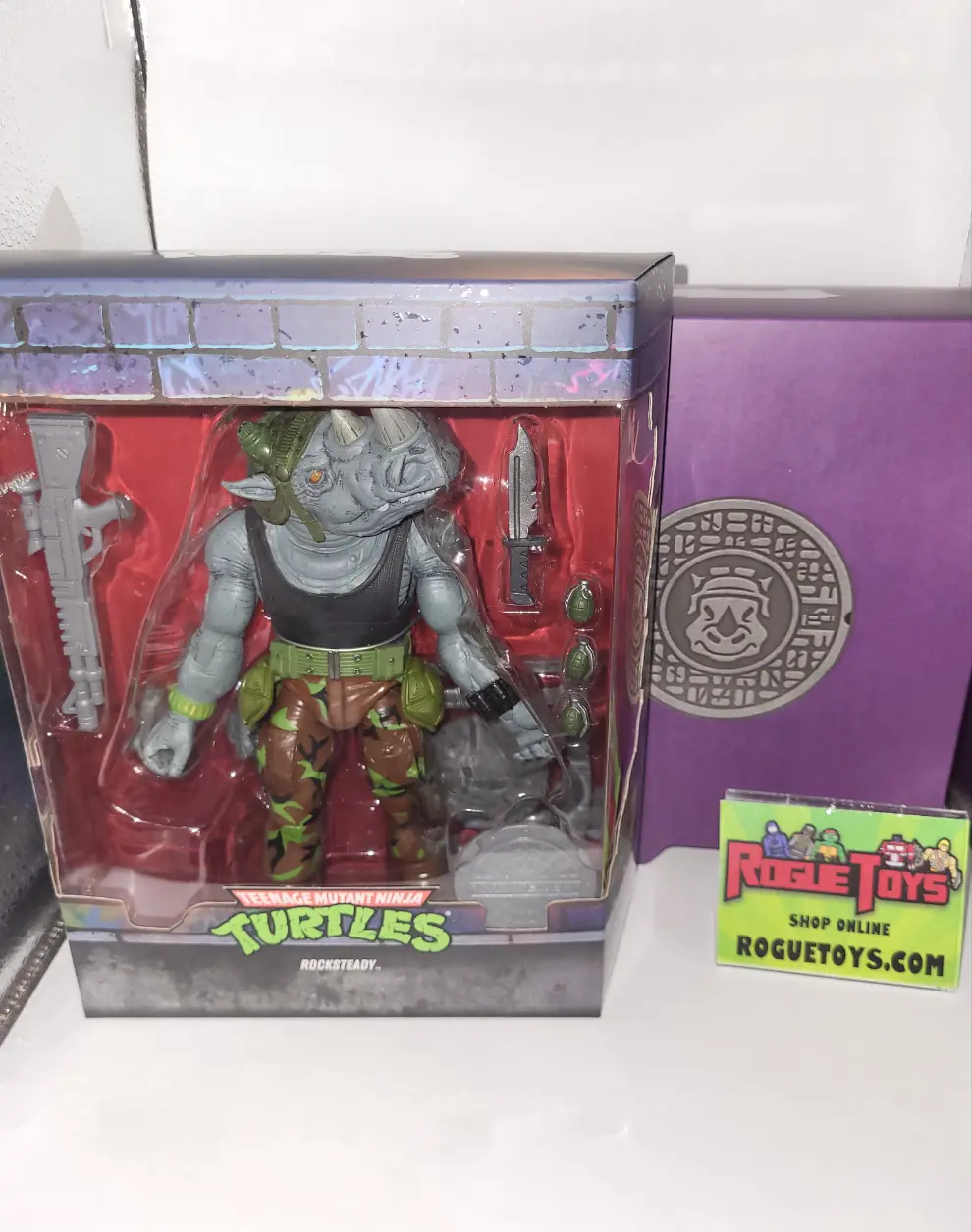 Super 7 Ultimates Tmnt- Rocksteady 1