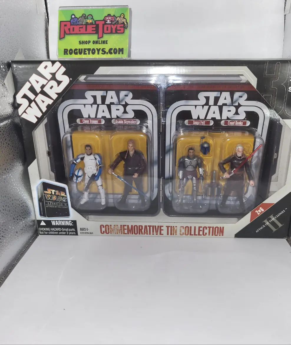 Hasbro Star Wars Commemorative Tin Collection- Attack Of The Clones 1