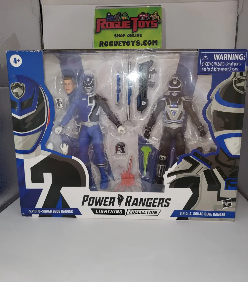 Hasbro Power Rangers Lightning Collection- Spd A/B Squad Blue Ranger 1