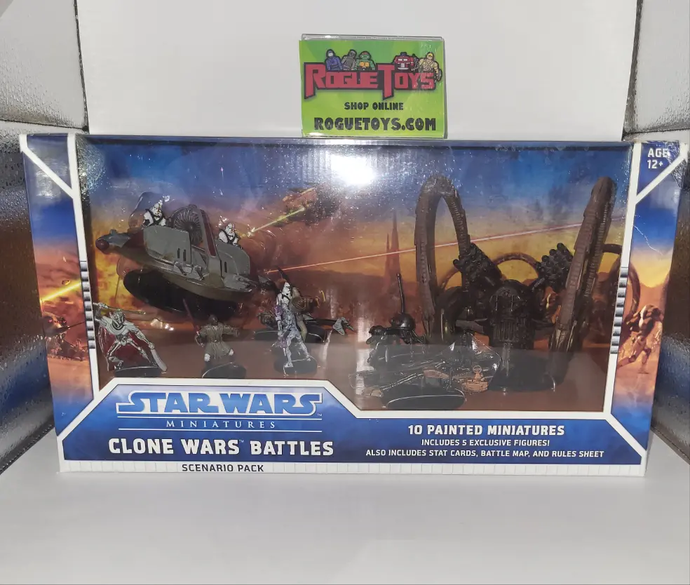 Star Wars Miniatures- Clone Wars Battle Scenario Pack 1