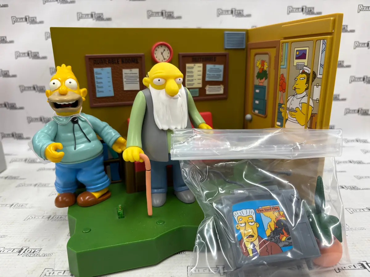 Playmates The Simpsons Springfield Retirement Castle 1