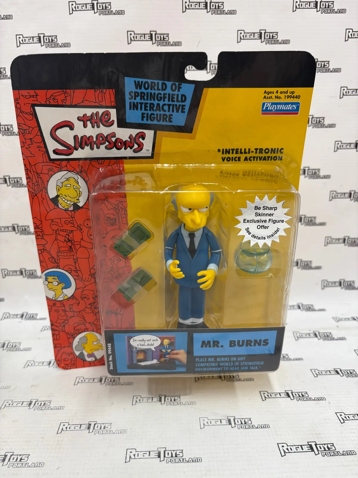 Playmates The Simpsons World Of Springfield Mr. Burns Figure 1