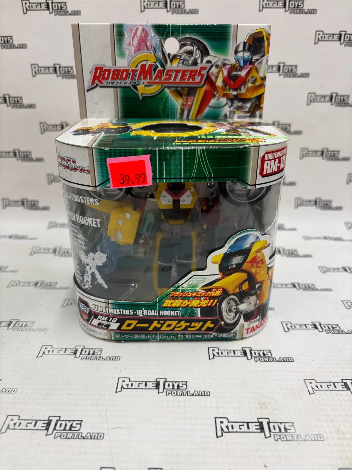 Takara Transformers Robot Masters Rm-18: Road Rocket 1