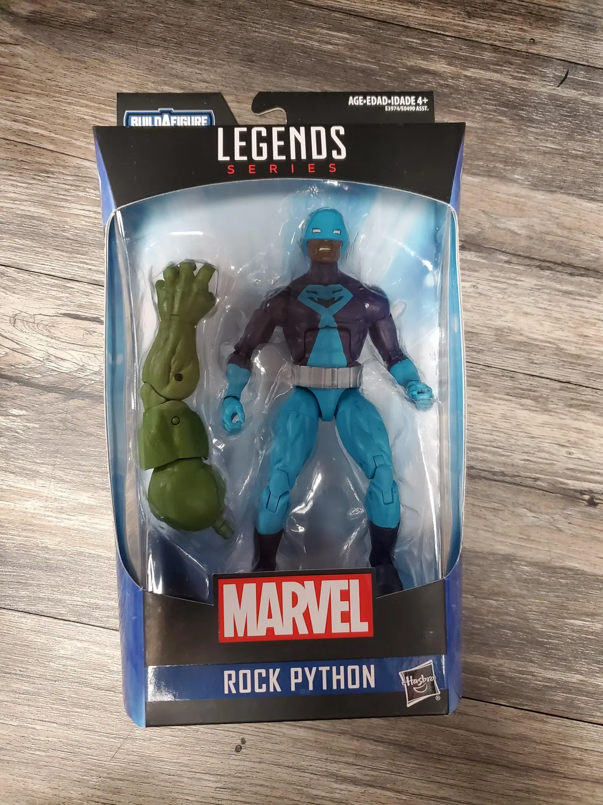 Marvel Legends Professor Hulk Baf Wave Rock Python 1