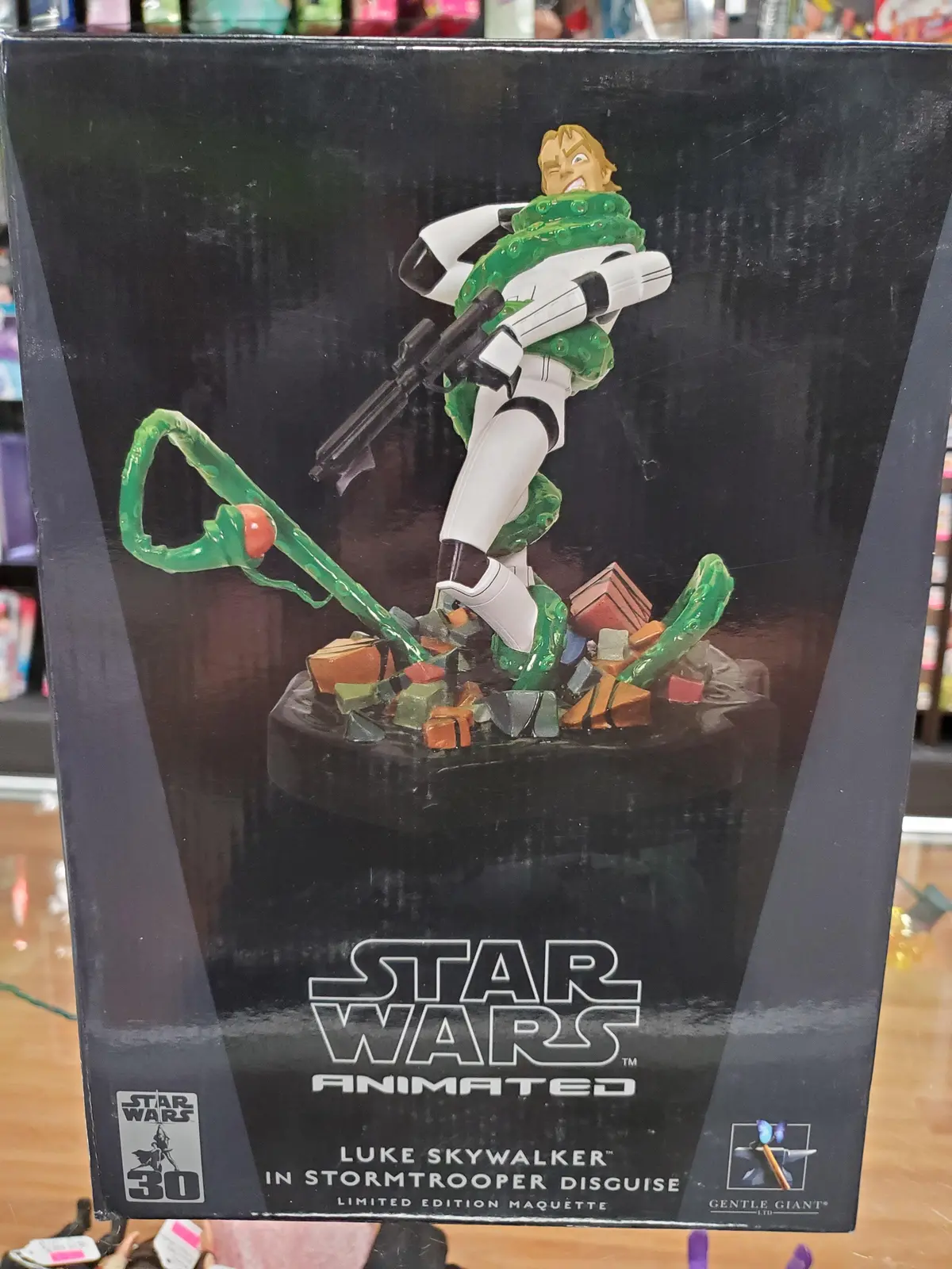 Star Wars Animated Luke Skywalker Inn Stormtrooper Disguise 1