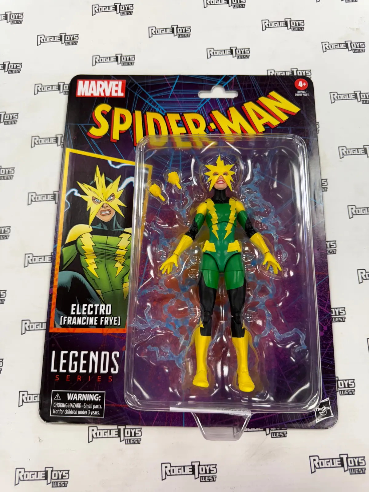 Hasbro Retro Spider-Man Marvel Legends Electro (Francine Frye) 1
