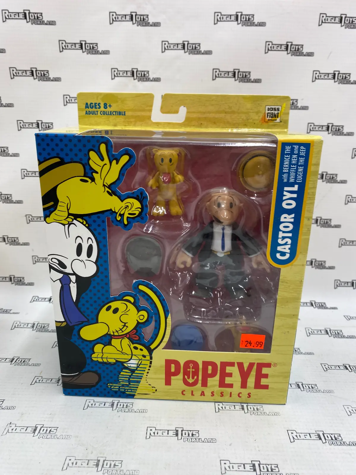 Boss Fight Studios Popeye Classics Castor Oyl With Bernice & Eugene 1