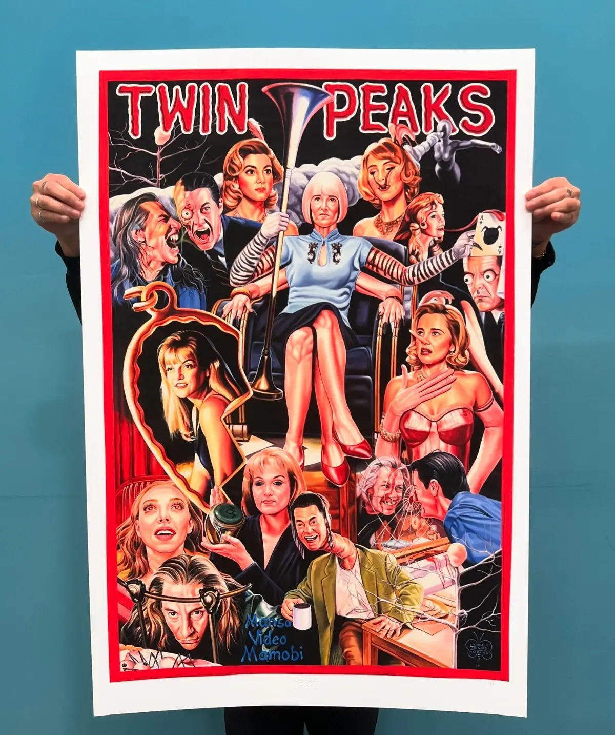 Twin Peaks - Limited Edition Archival Giclée Print From Static Medium By C.A. Wisely (Version 2 - The Return) 1
