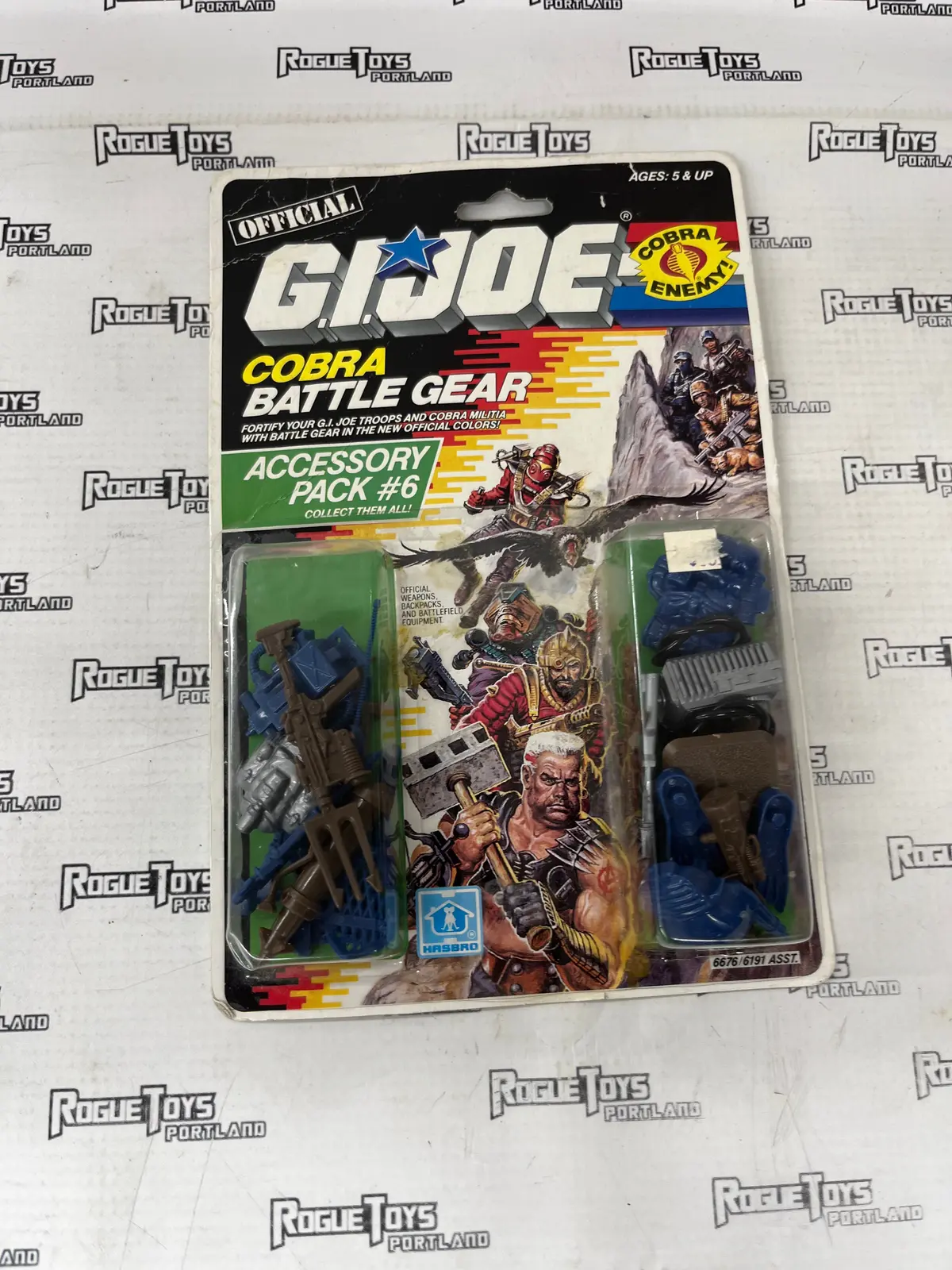 Hasbro Gi Joe Cobra Battle Gear Accessory Pack #6 Moc 1