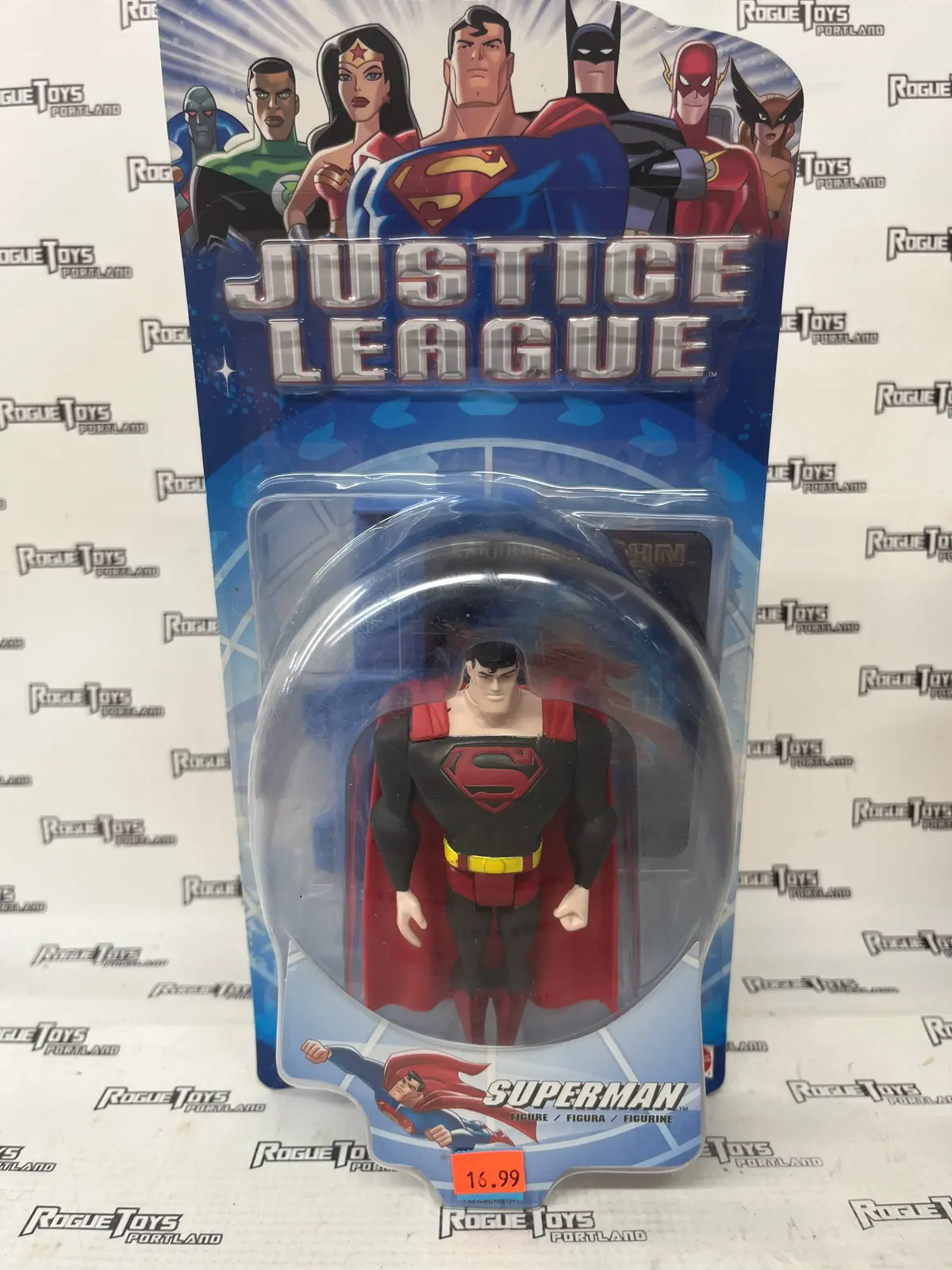 Mattel Dc Animated Justice League Black Suit Superman 1