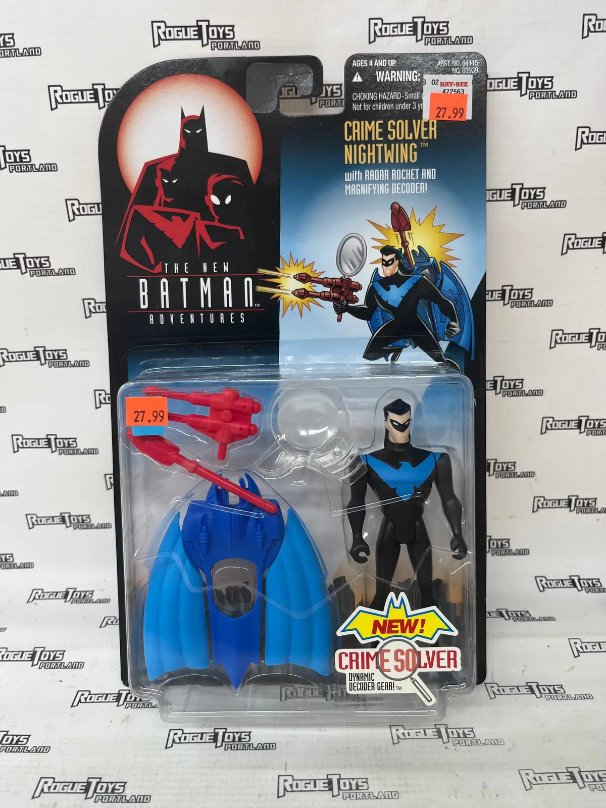 Kenner New Batman Adventures Crime Solver Nightwing 1