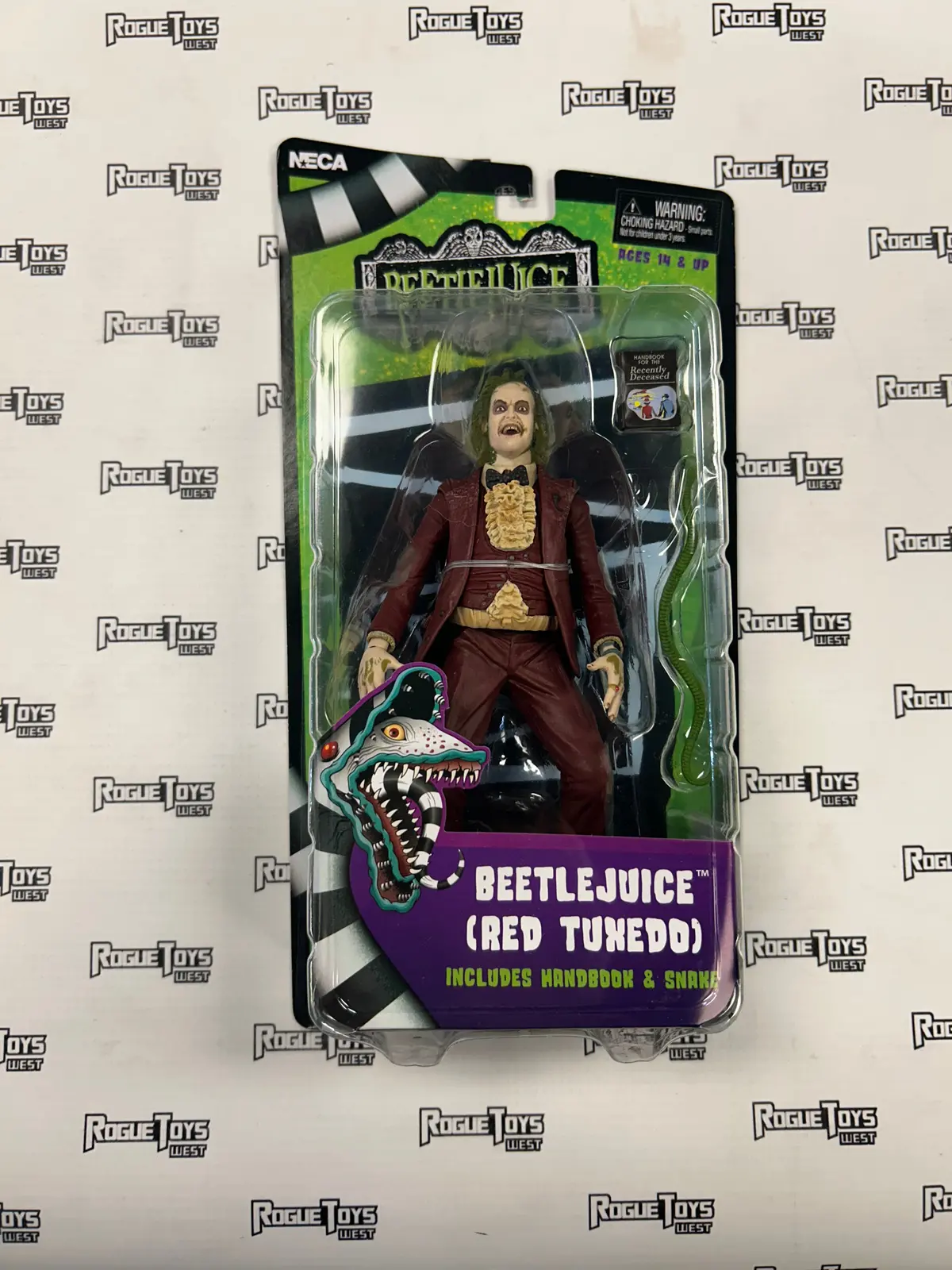 Neca Reel Toys Beetlejuice (Red Tuxedo) 1