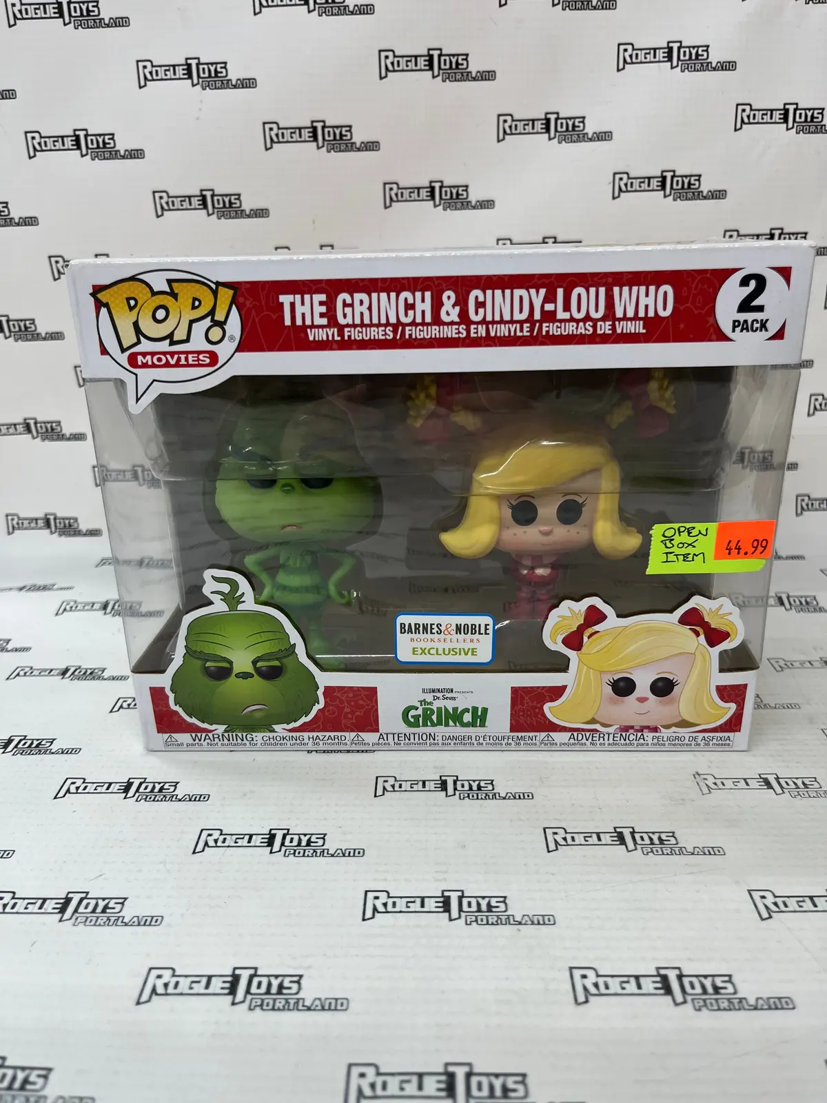 Funko Pop! Movies The Grinch The Grinch & Cindy-Lou Who 2 Pack 1