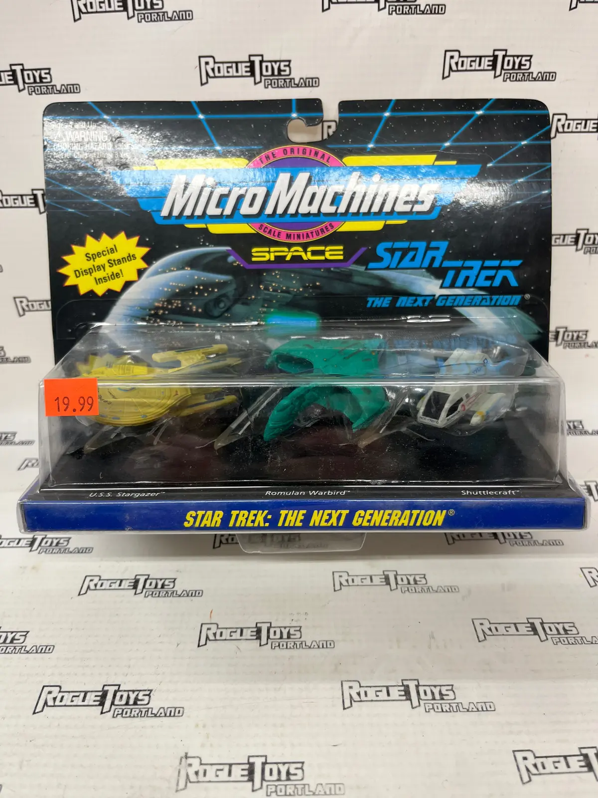 Galoob Micro Machines Space Star Trek: Tng Set 7 1