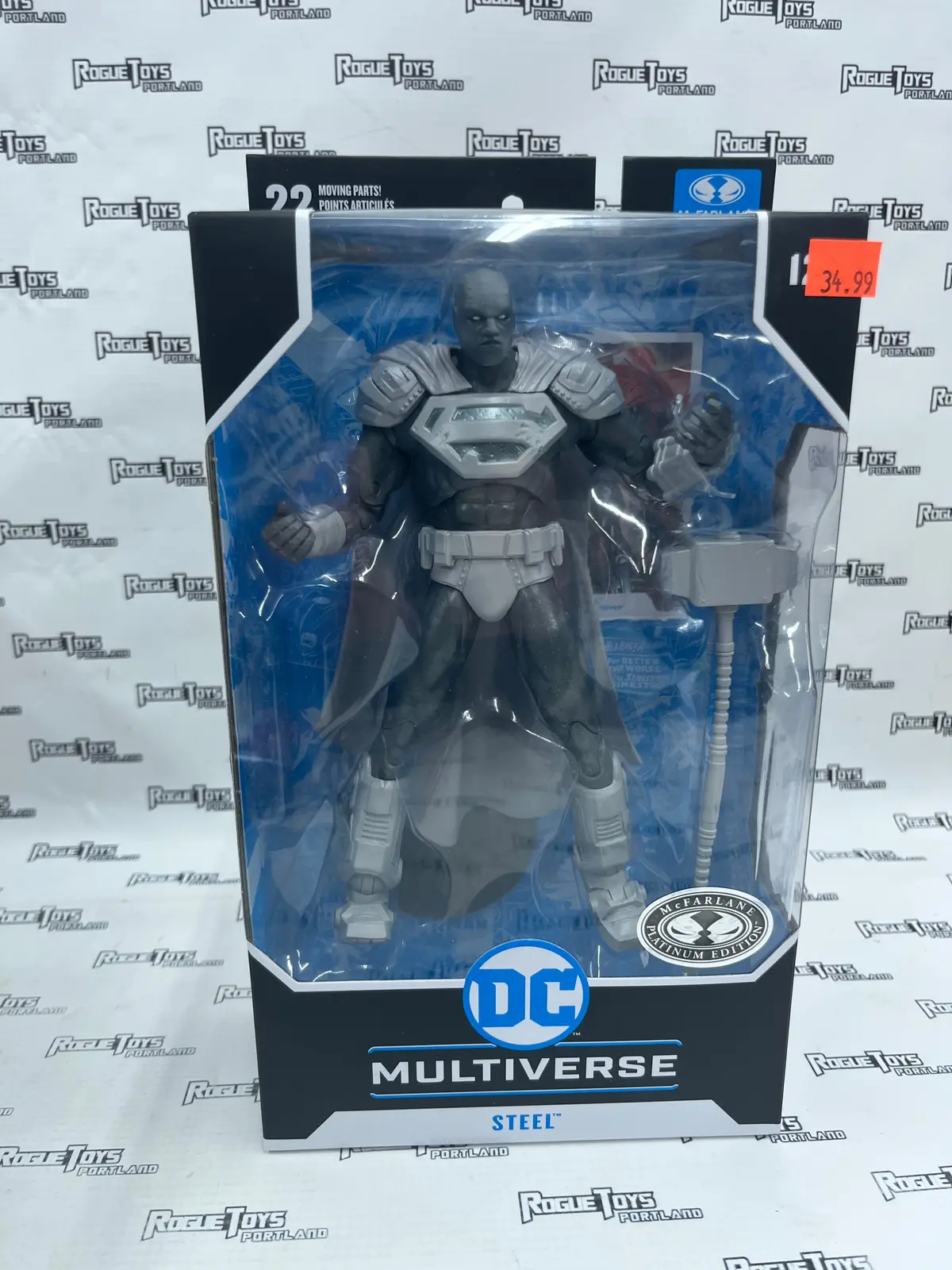 Mcfarlane Toys Dc Multiverse Steel Platinum Edition 1