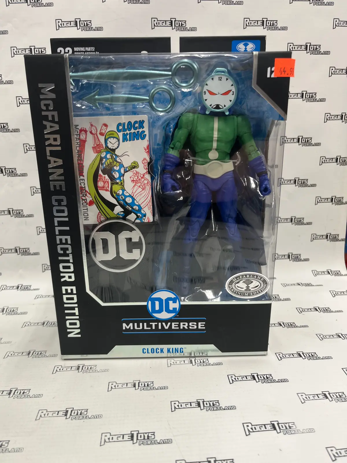 Mcfarlane Toys Collector Dc Multiverse Clock King Platinum Edition 1