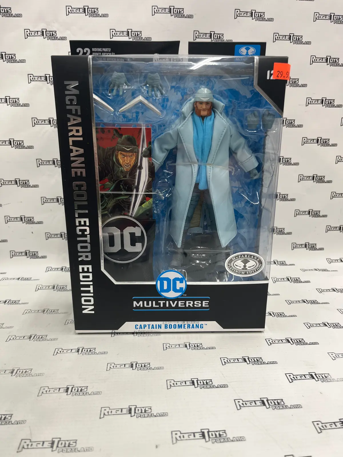 Mcfarlane Toys Collector Dc Multiverse Captain Boomerang Platinum Edition 1