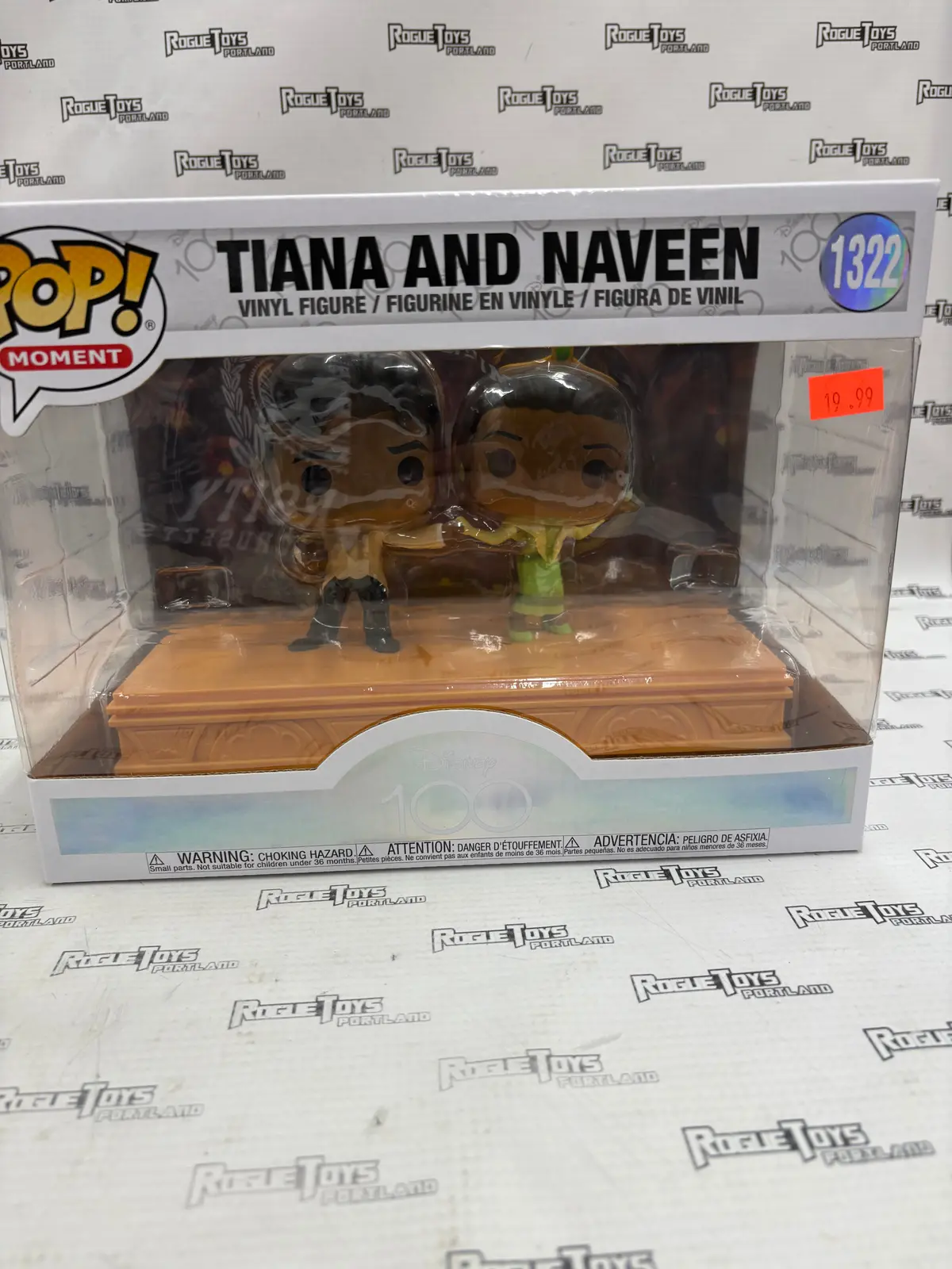 Funko Pop! Moment Disney 100 Tiana And Naveen 1322 1