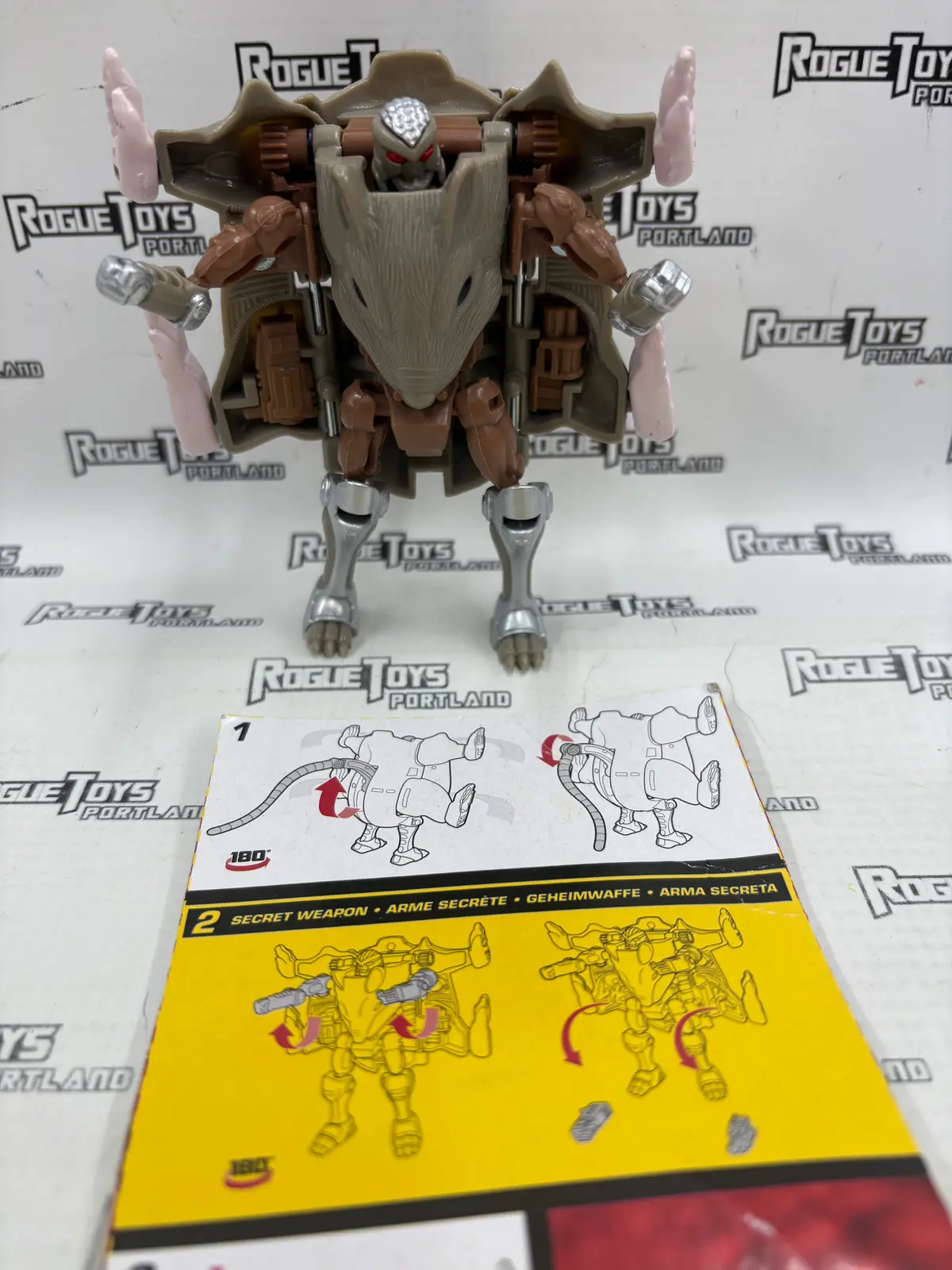 Hasbro Kenner Transformers Beast Wars Rattrap Complete 1
