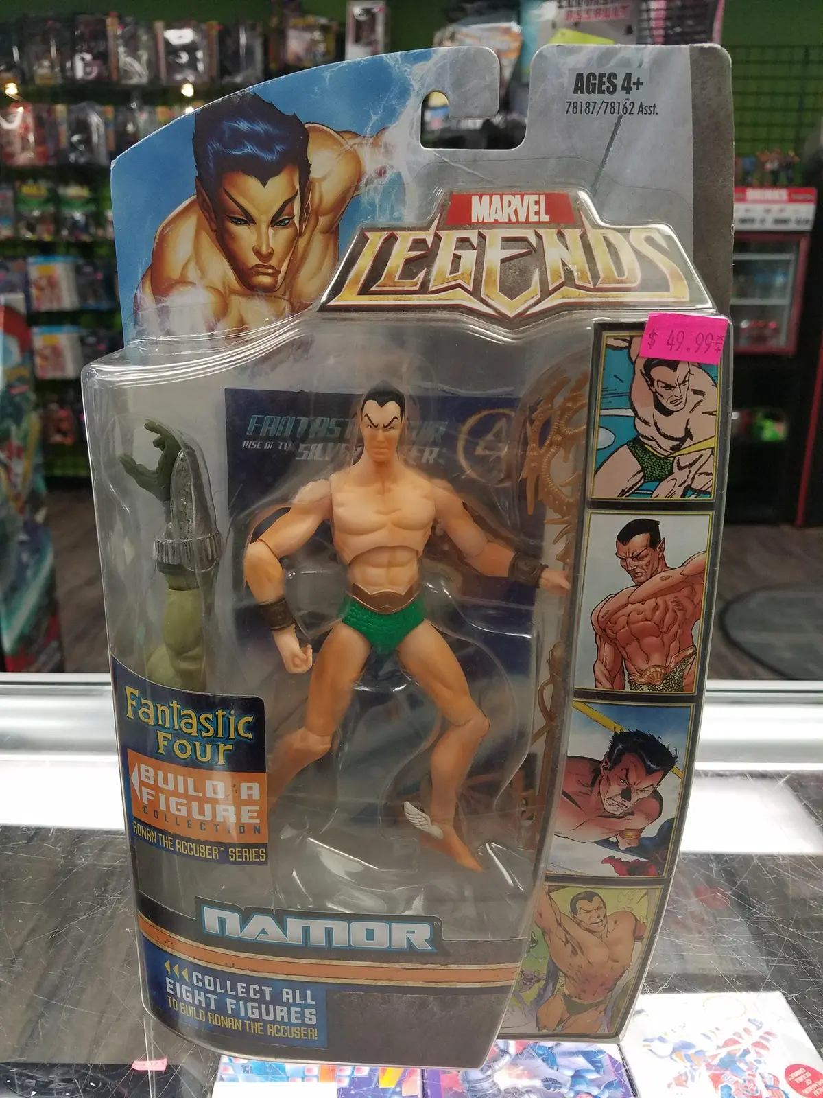 Marvel Legends Fantastic Four Ronan The Accuser Series Namor 1