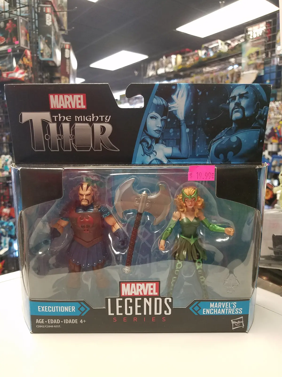 Marvel Legends Series The Mighty Thor Executioner & Enchantress 1