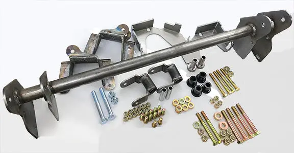 2" Front Shackle Reversal (Super Duty Spring) - 1985-1991 Ford F-Series 1