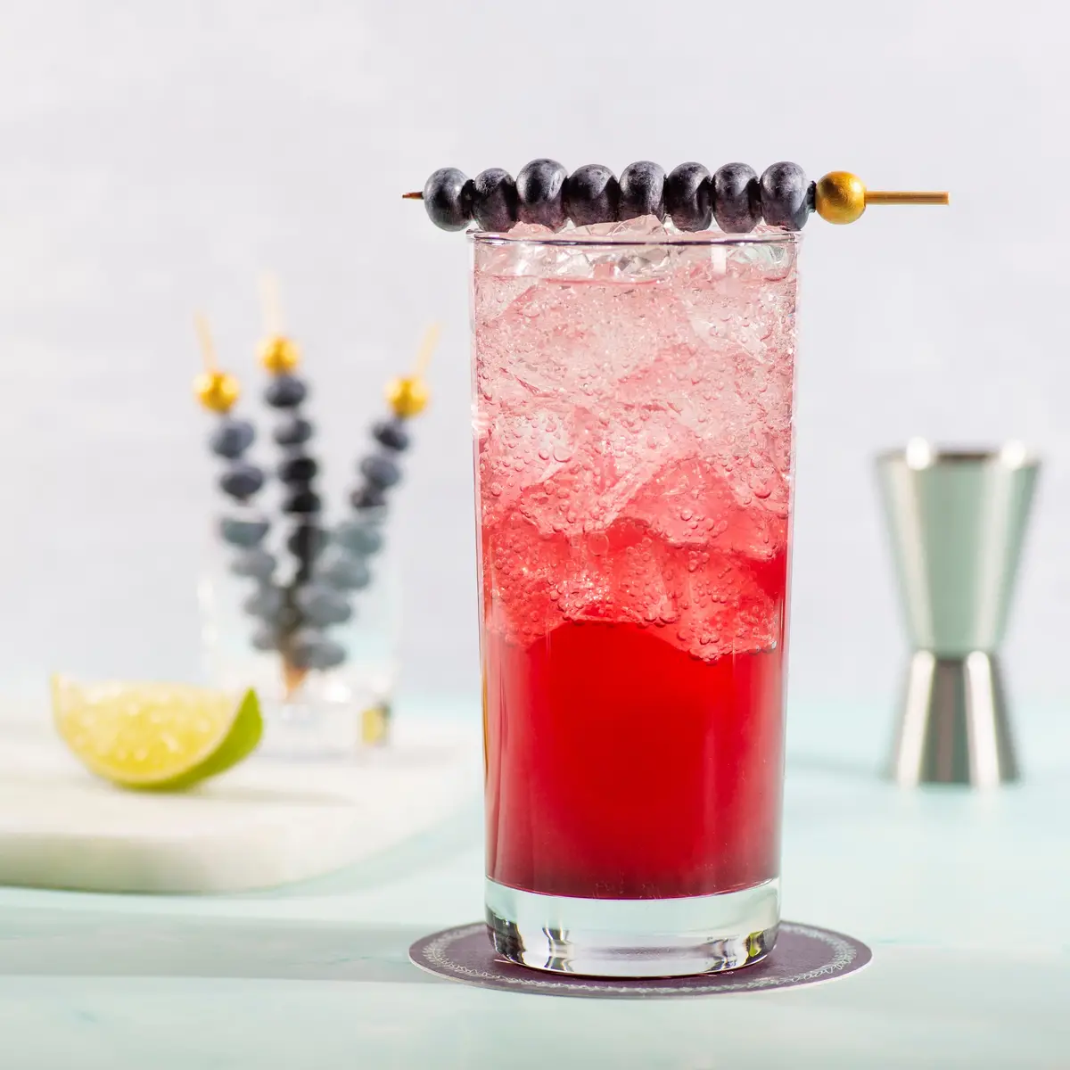 Blueberry Pom Ranch Water Margarita 1