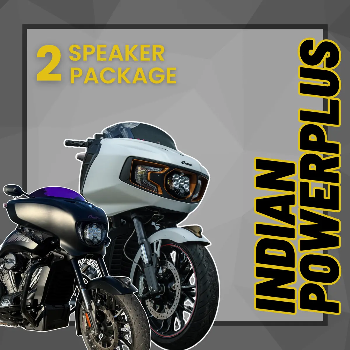 Indian Powerplus 2 Speaker Audio Package 1