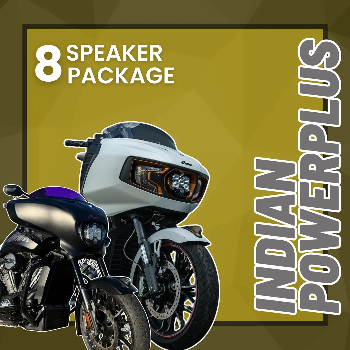 Indian Powerplus 8 Speaker Audio Package 1