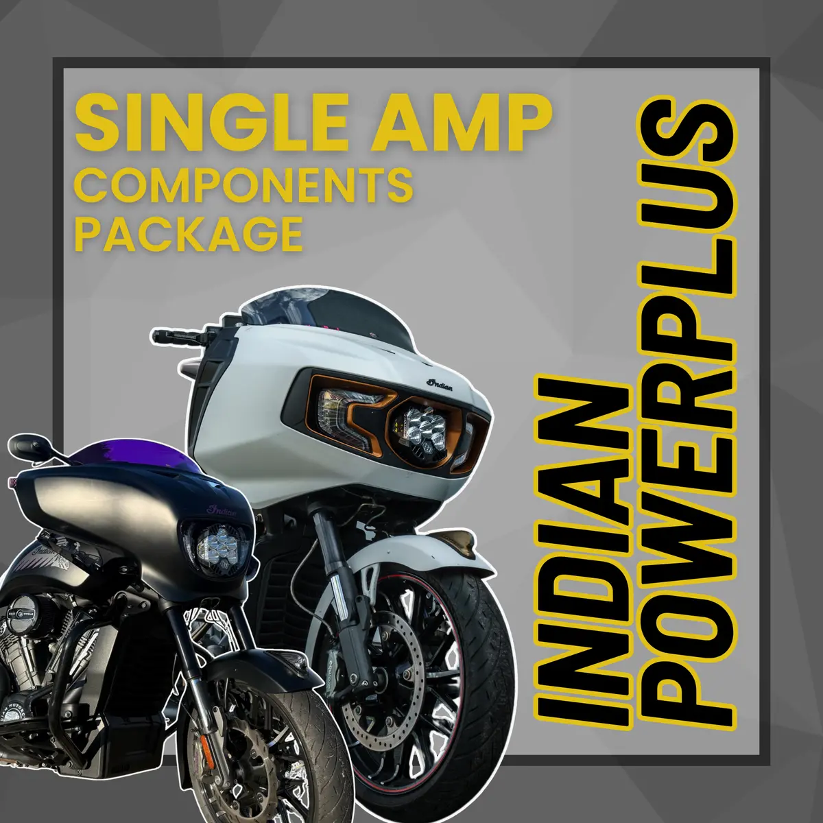 Indian Powerplus Single Amp Components Package 1
