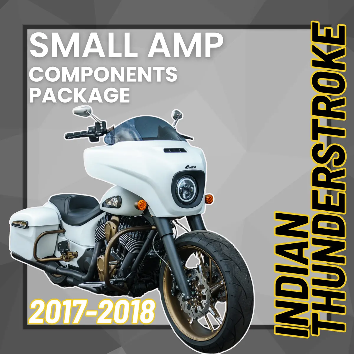Indian Thunderstroke Platform (2017-2018) Small Amp Components Package 1