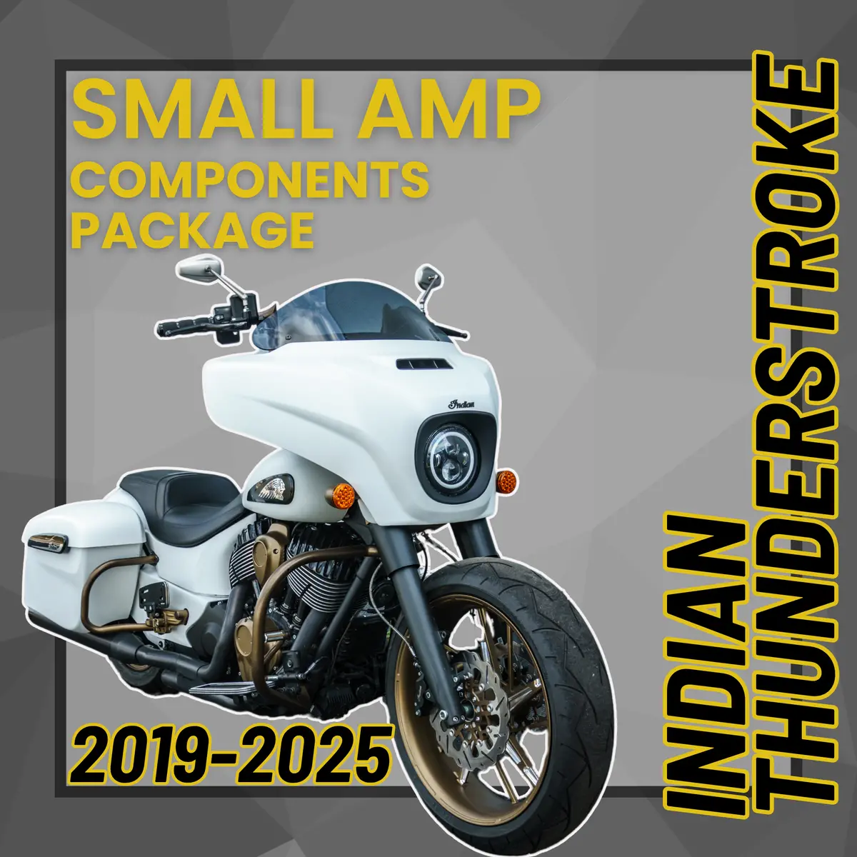 Indian Thunderstroke Platform (2019-2025) Small Amp Components Package 1