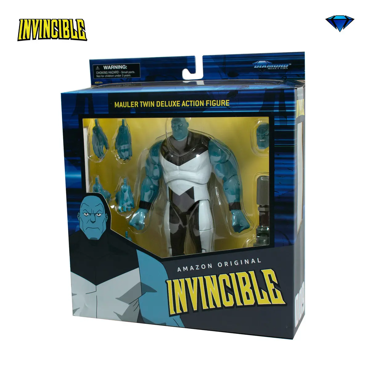 Diamond Select Toys - Amazon Original: Invincible #009 - Mauler Twin Deluxe Action Figure (85163) 1