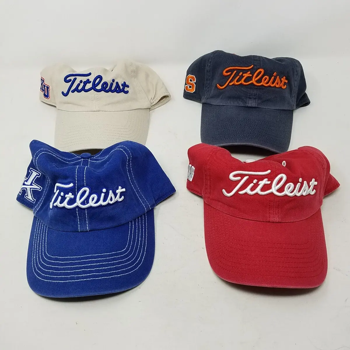 Vintage Titleist Hat Lot 4 Twins Enterprises Strapback Caps Mens Os W Uk S Ku 1