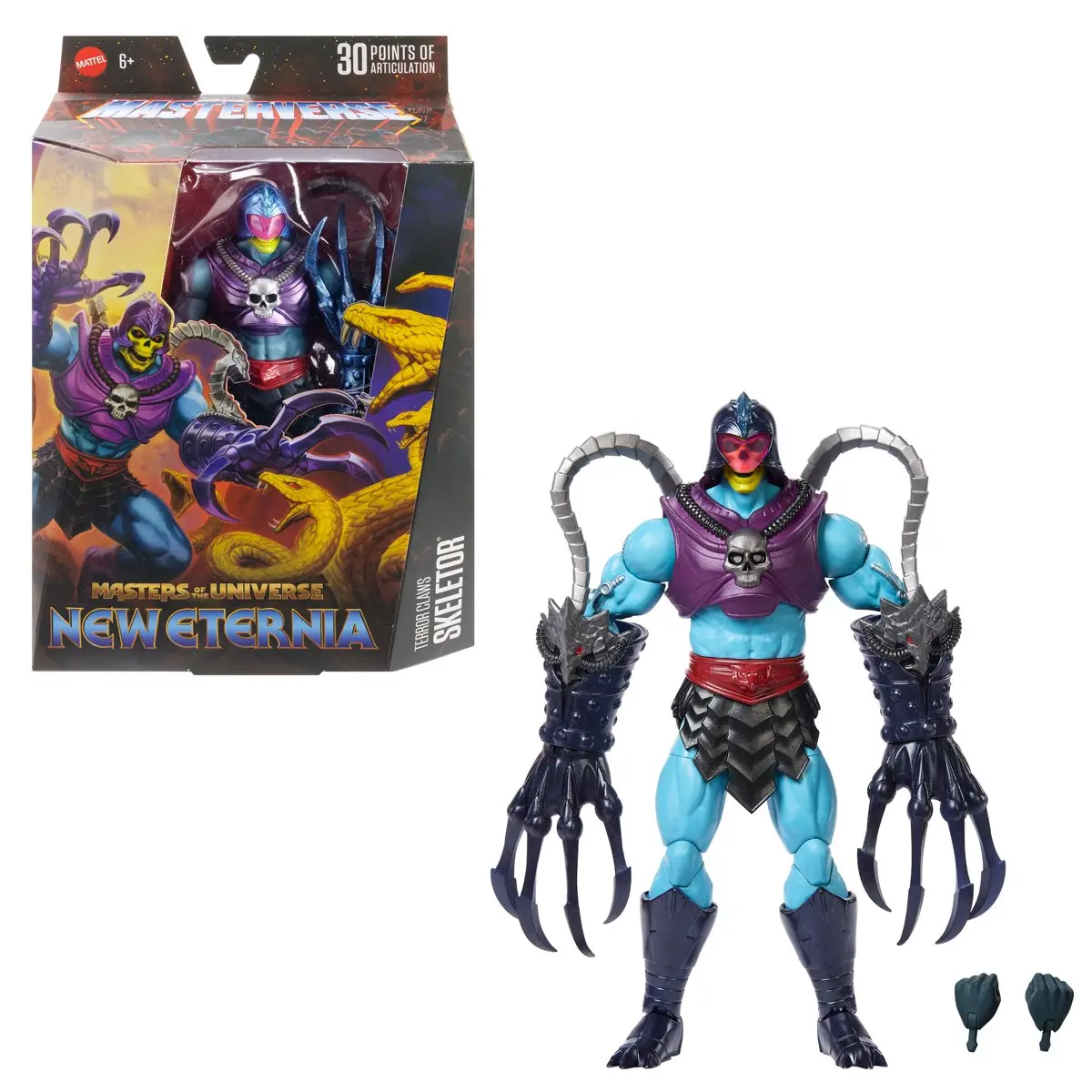 Mattel - Masters Of The Universe - Masterverse - New Eternia - Terror Claws Skeletor Figure (Jbp81) 1