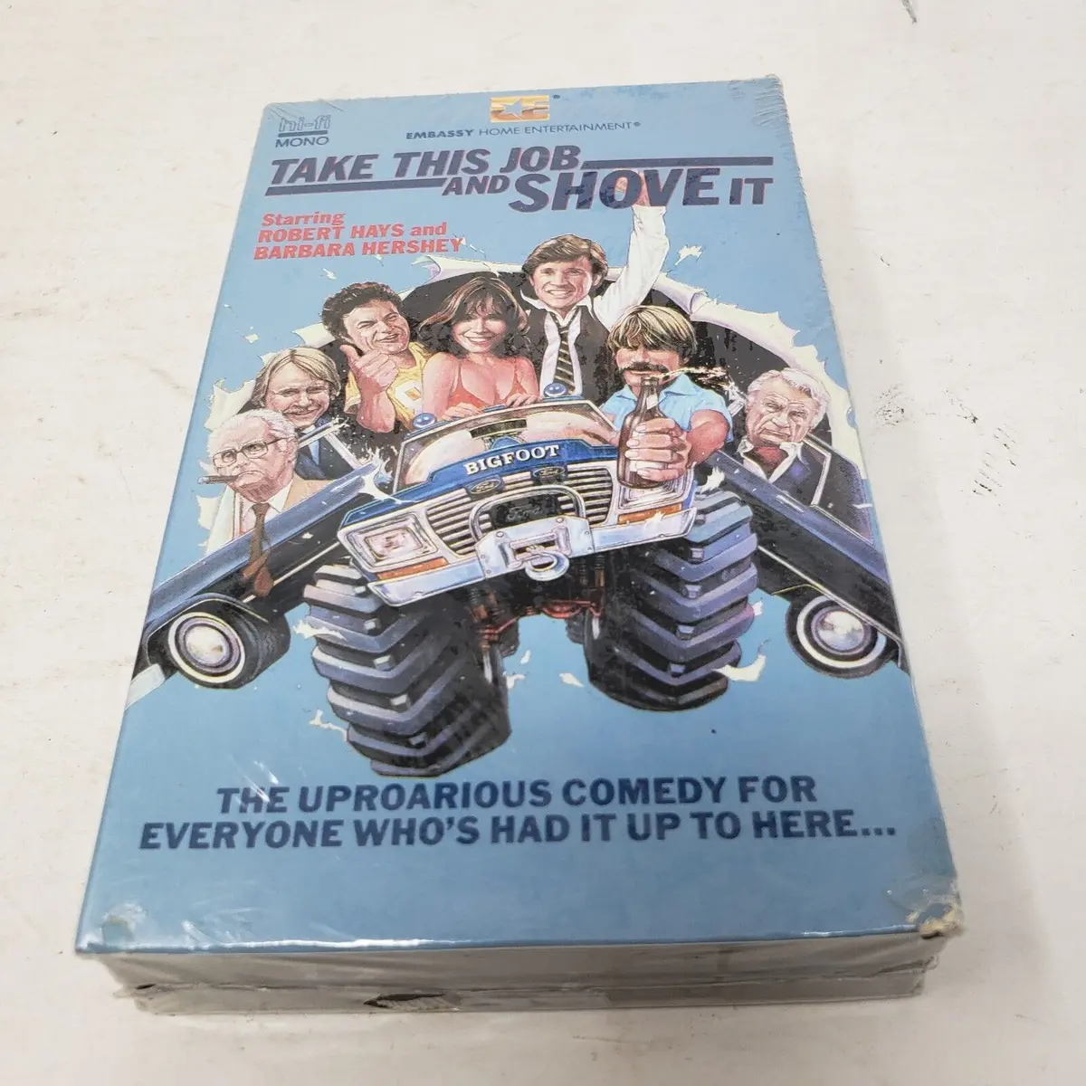 Take This Job And Shove It Betamax Beta Tape New Sealed Watermarks 1986 Not Vhs 1