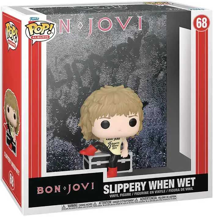Funko Pop! Albums #68 - Bon Jovi - Slippery When Wet Vinyl Figure (83825) Last One! 1