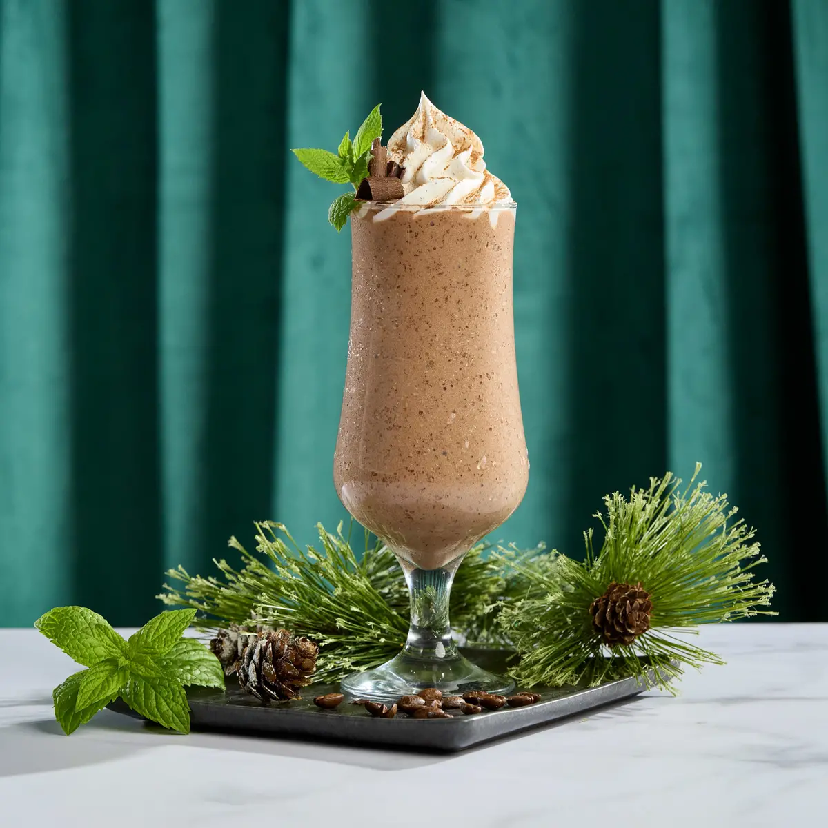 Choco-Mint Tiramisu Frappé 1