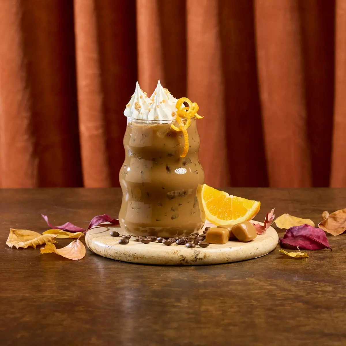 Iced Caramel Miso Latte 1