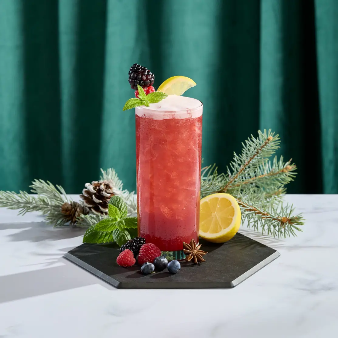 Chai Berry Shaken Lemonade 1