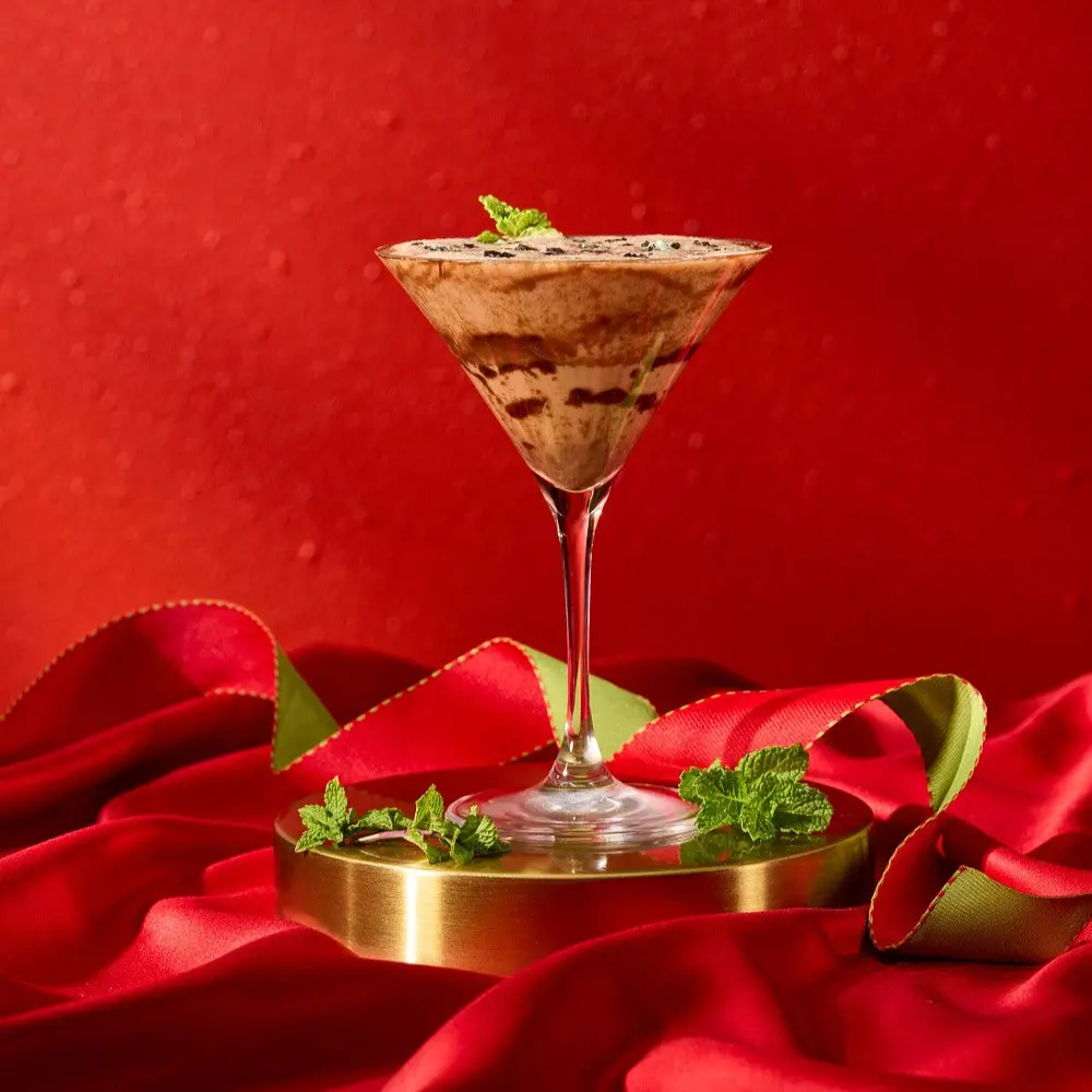 Minty Hazelnut Delight Martini 1